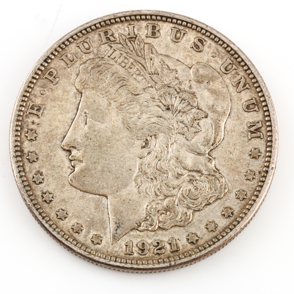 Three Morgan Silver Dollars