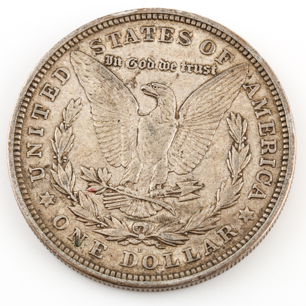 Three Morgan Silver Dollars