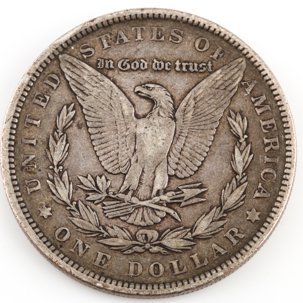 Three Morgan Silver Dollars