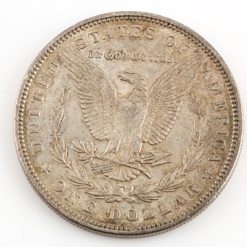 Three Morgan Silver Dollars