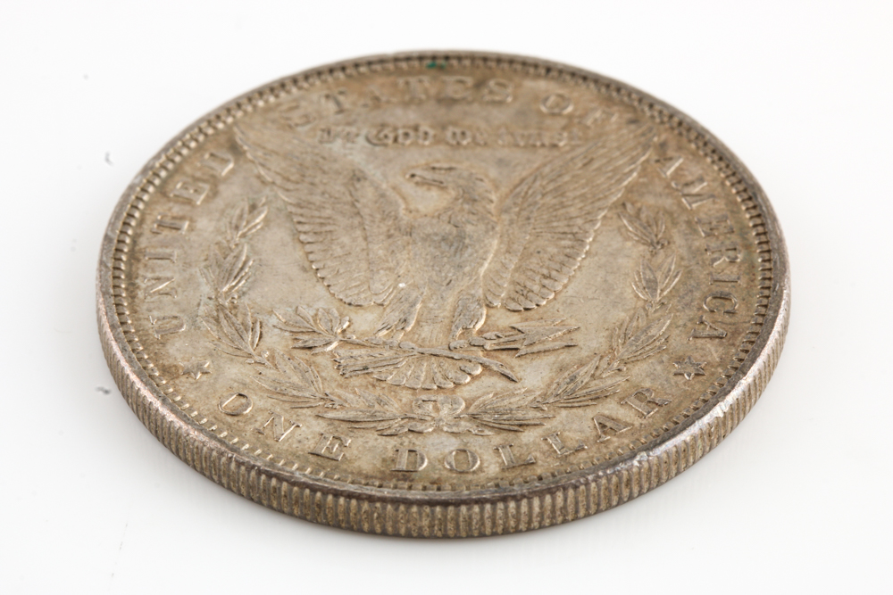 Three Morgan Silver Dollars