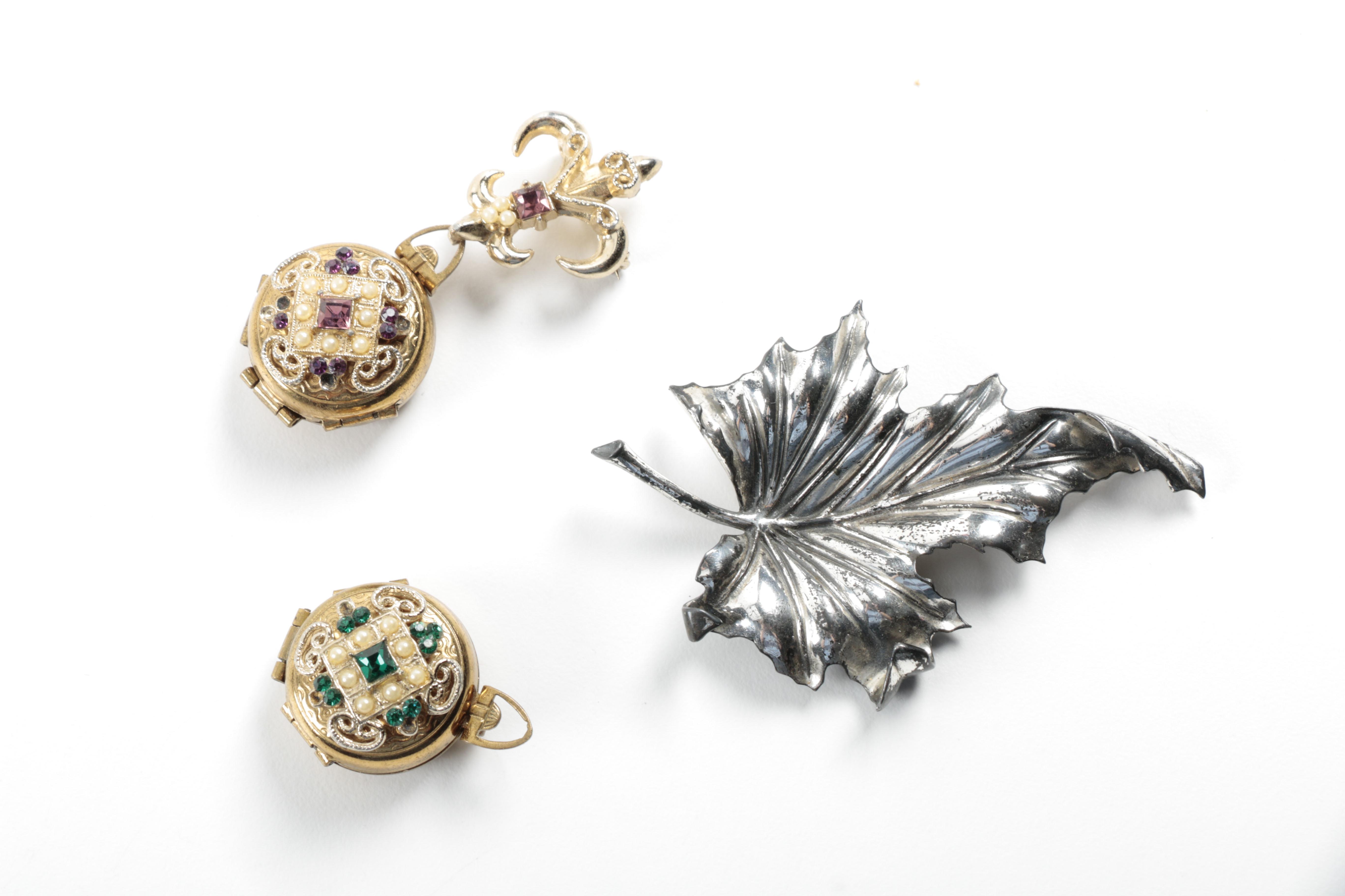 Assorted Costume Jewelry Including Kenneth Jay Lane and Les Bernard