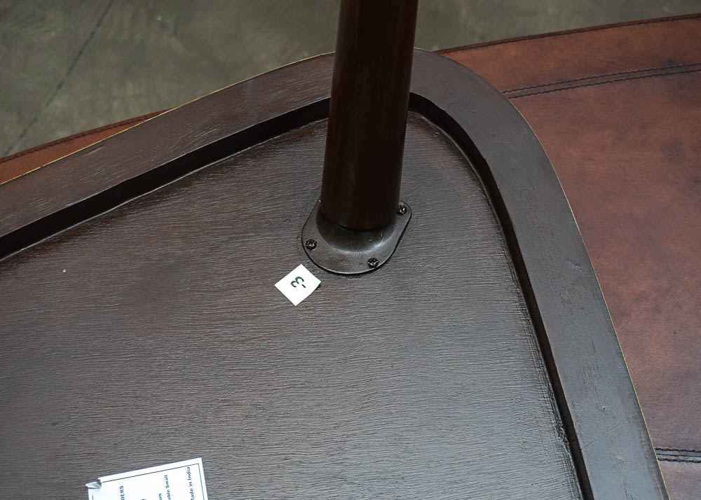 Leather Top Side Tables