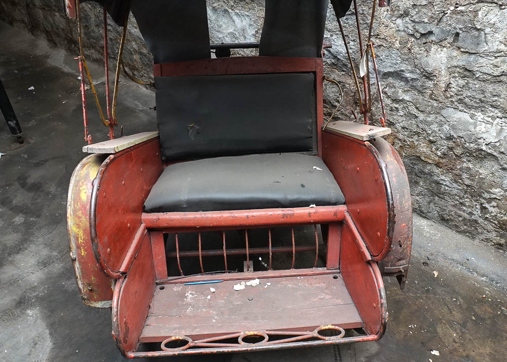 Decorative Vintage Indian Rickshaw Tricycle
