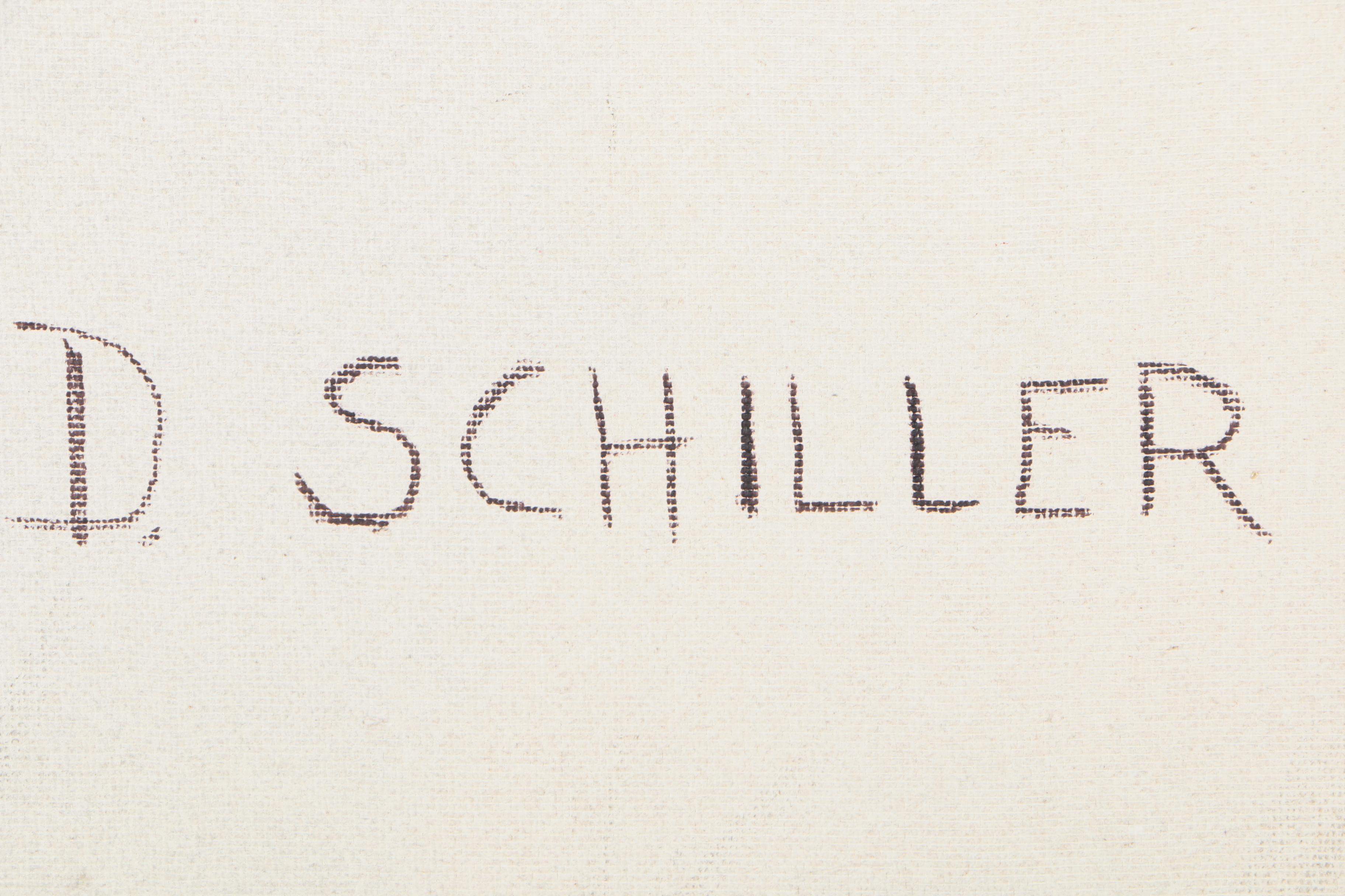 Dorothy Schiller Oil Painting Of Abstract Faces