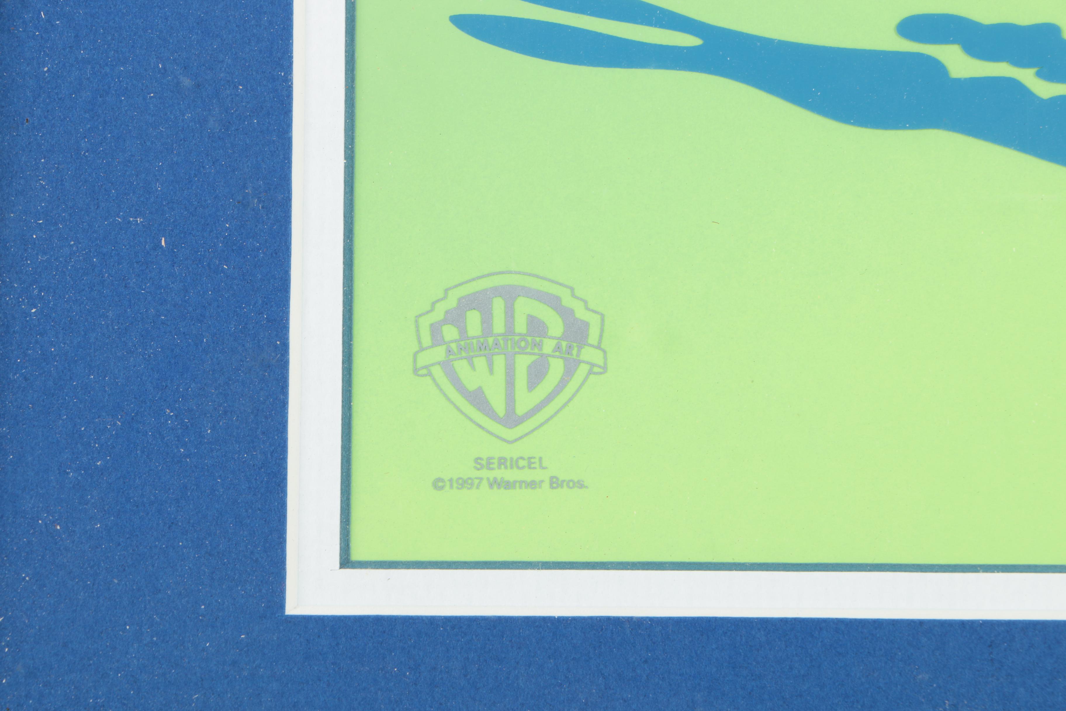 Warner Brothers 1997 Limited Edition Bugs Bunny Sericel "8 Ball Bunny"