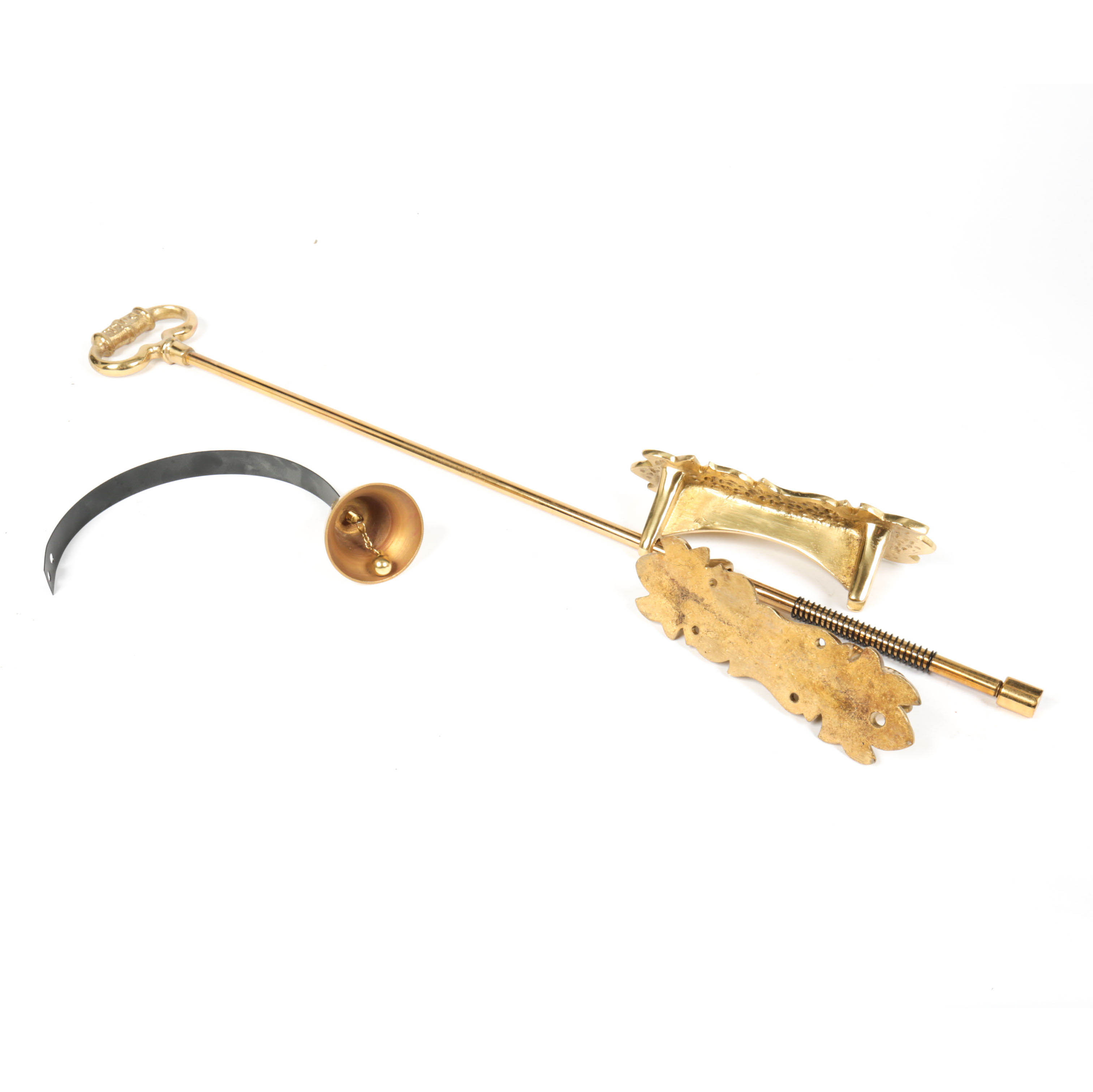 Byron Mechanical Door Bell and Bell Pull