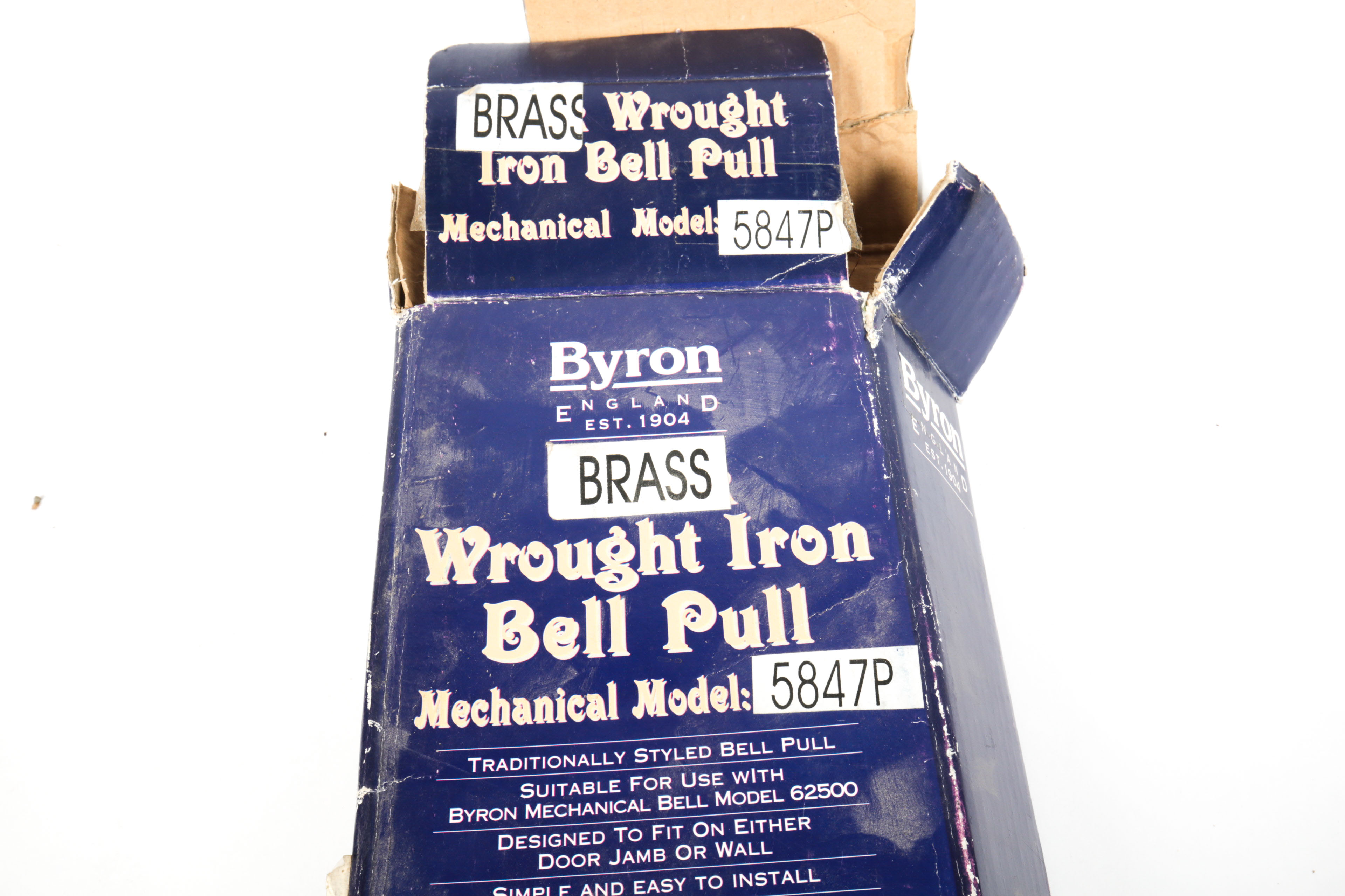 Byron Mechanical Door Bell and Bell Pull