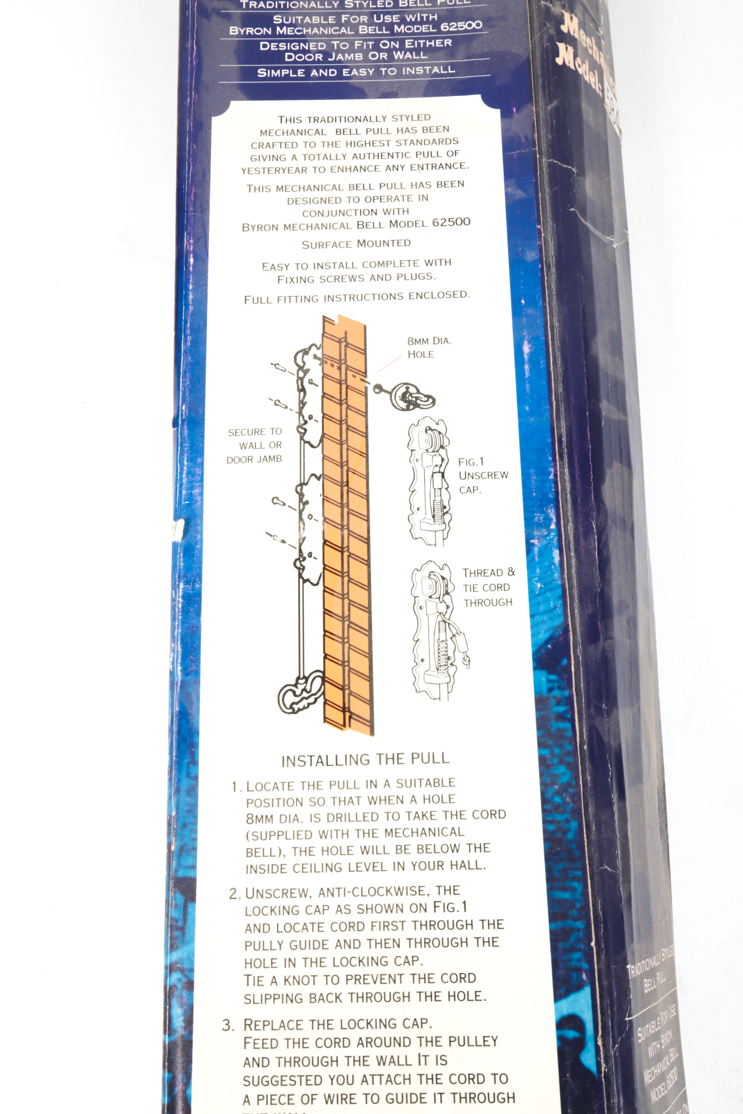 Byron Mechanical Door Bell and Bell Pull