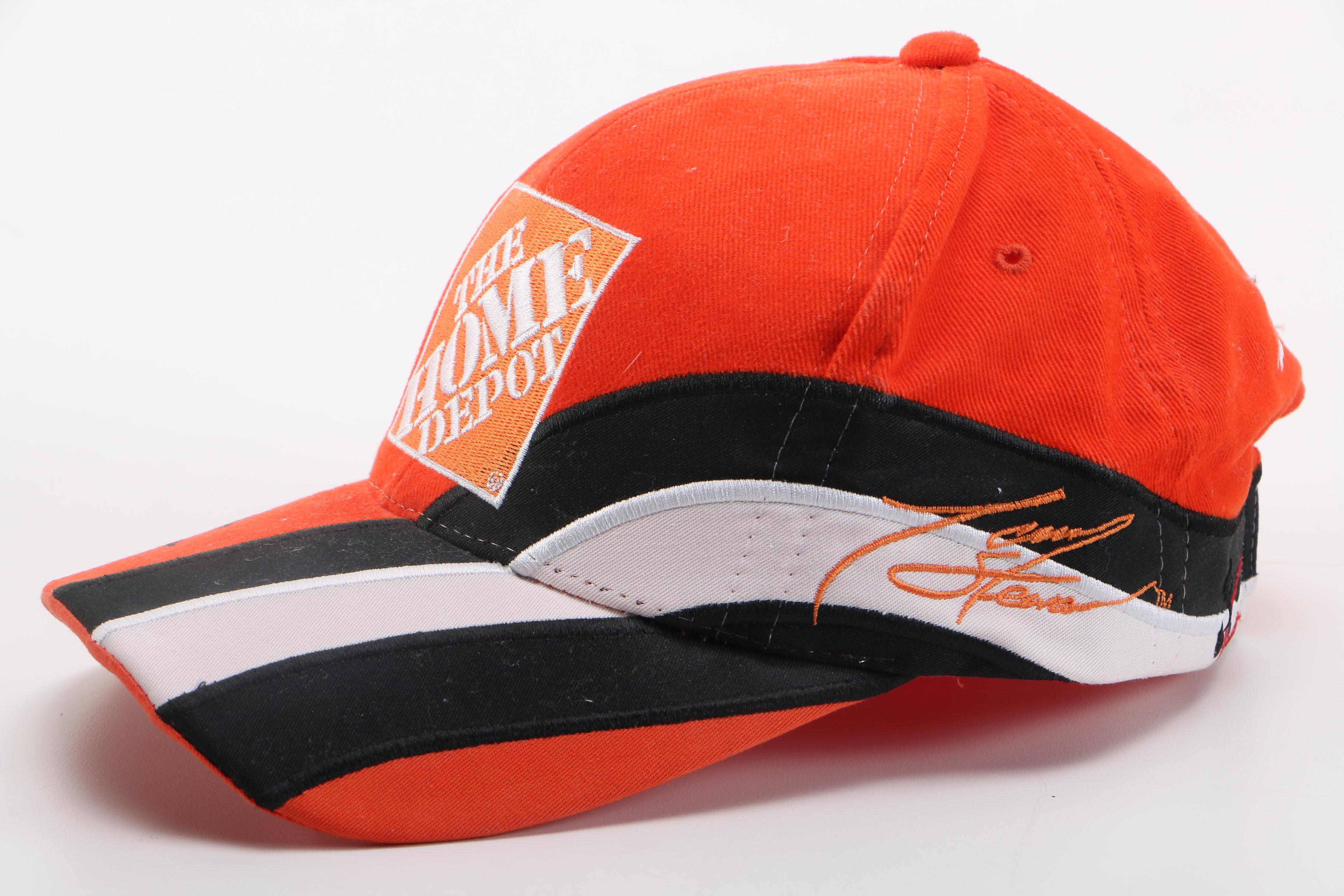 Tony Stewart Signed Home Depot NASCAR Hat