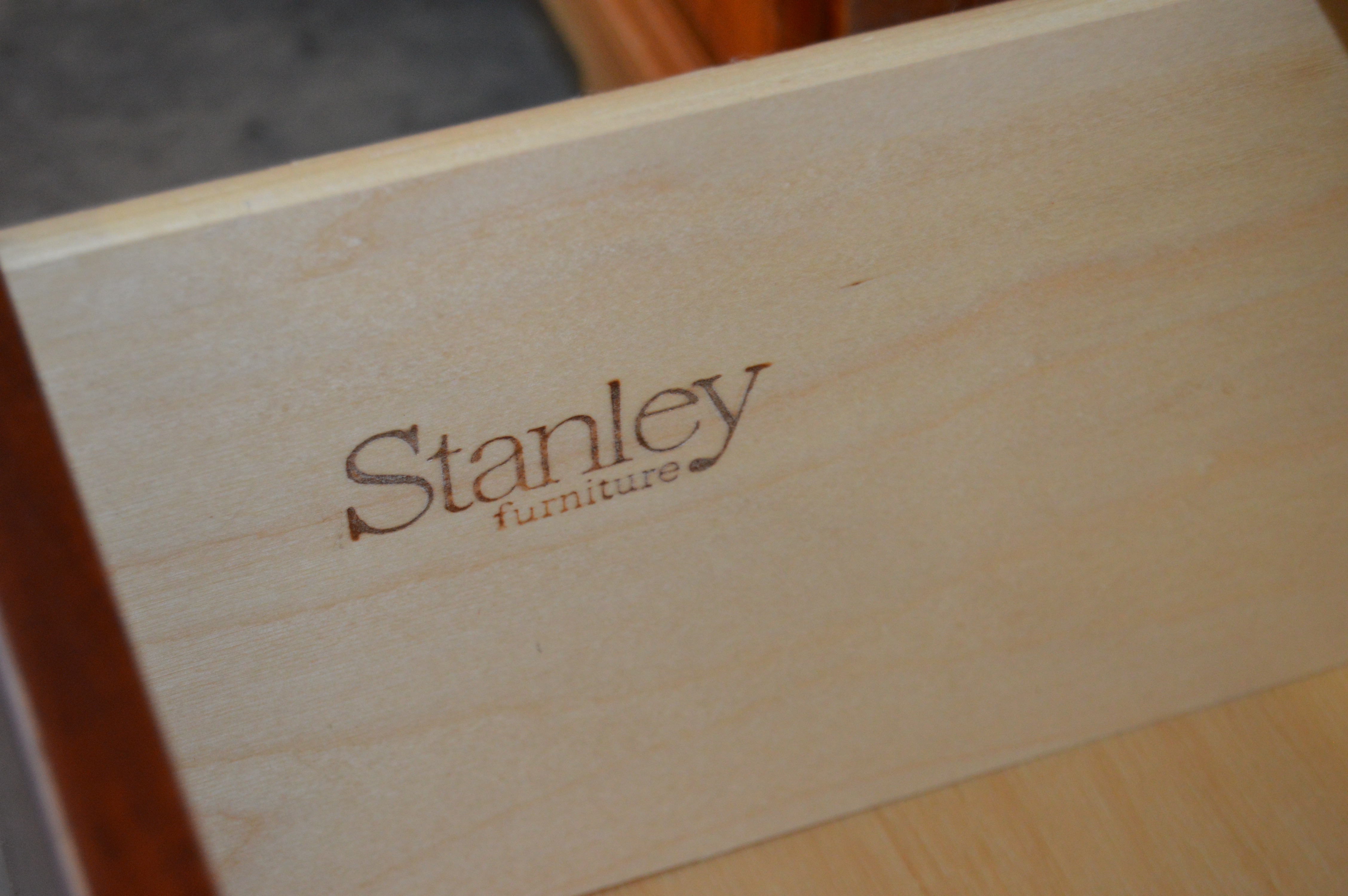 Cherry Storage Wadrobe by Stanley Furniture