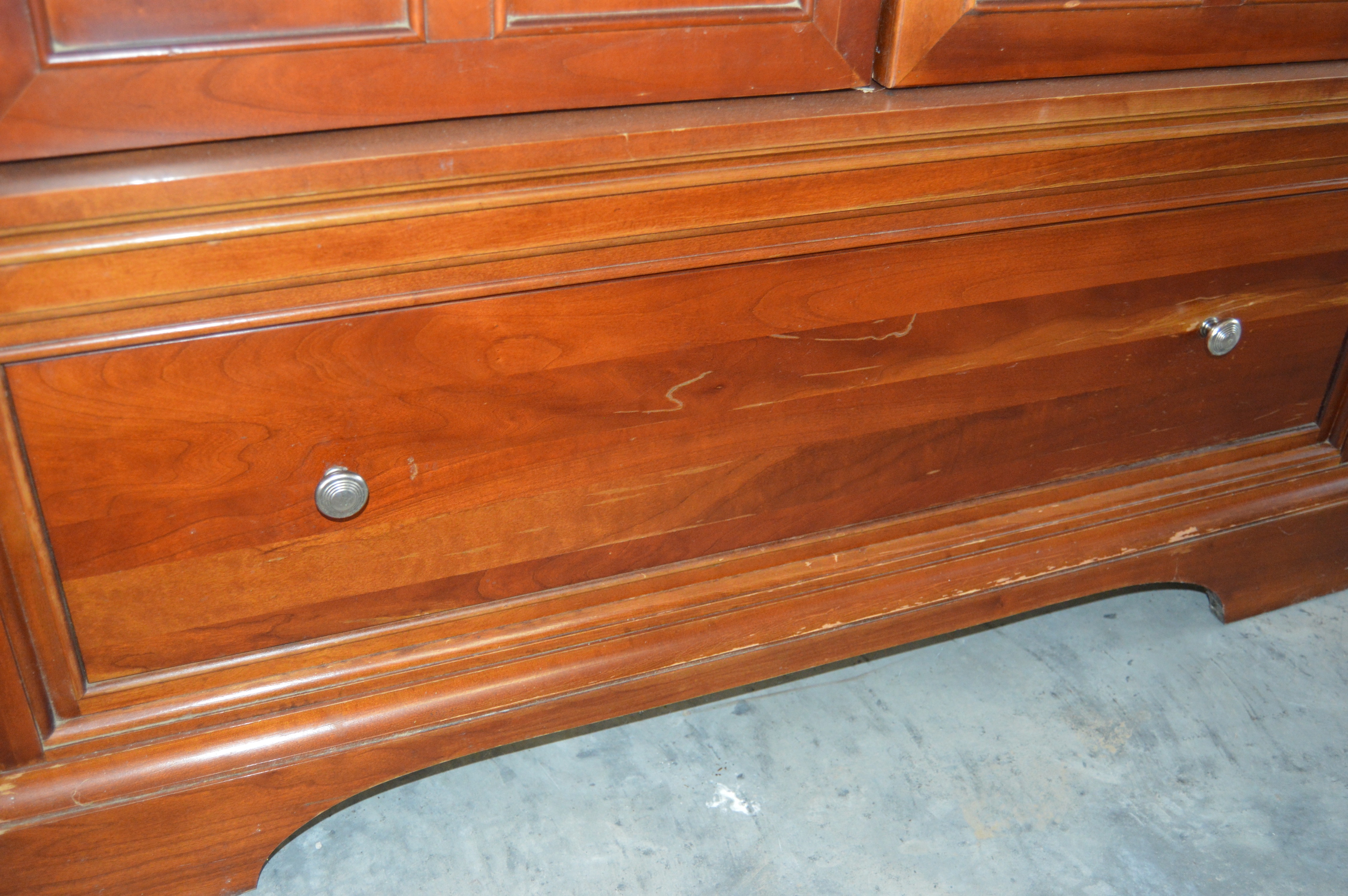 Cherry Storage Wadrobe by Stanley Furniture