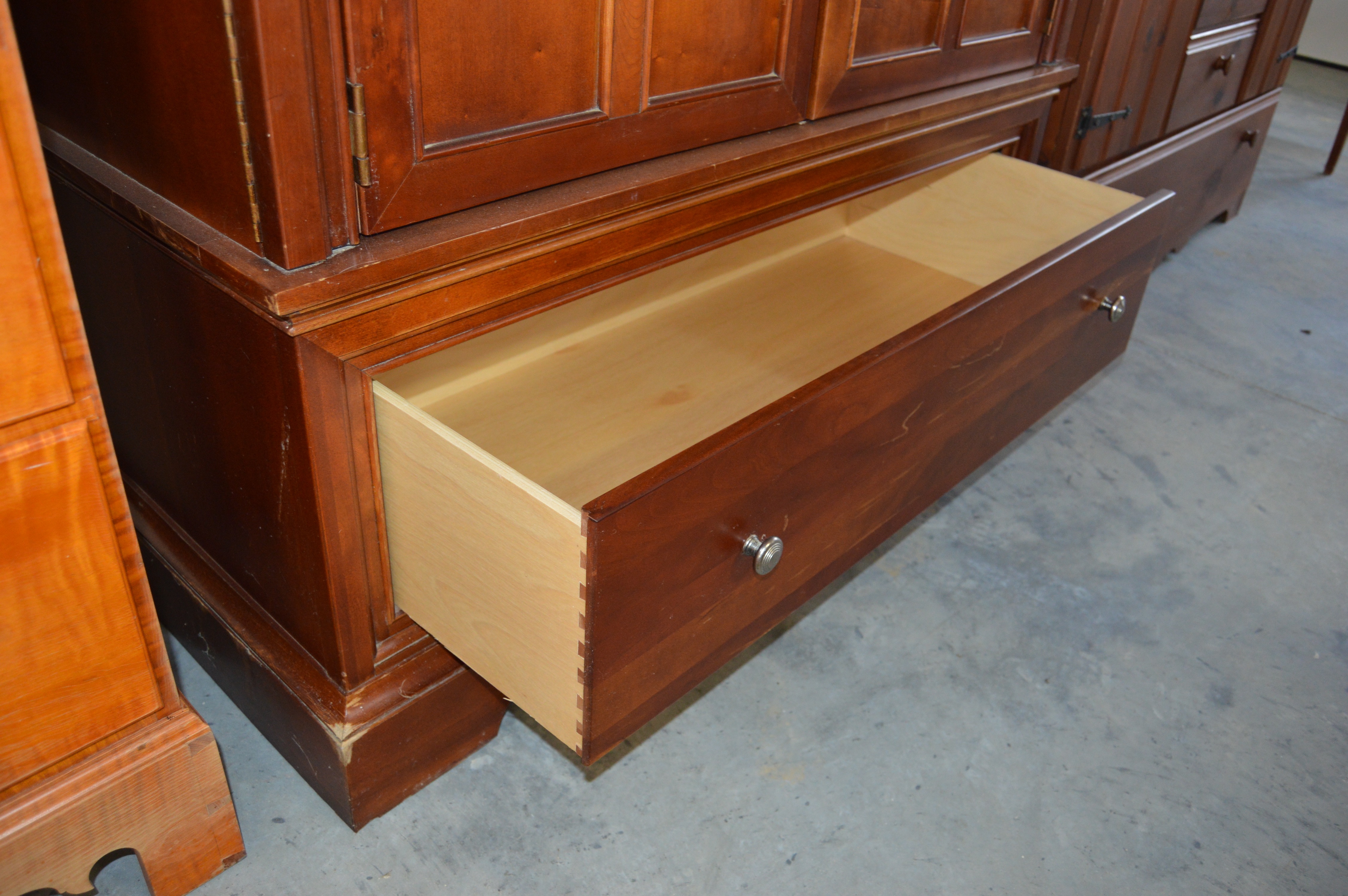 Cherry Storage Wadrobe by Stanley Furniture