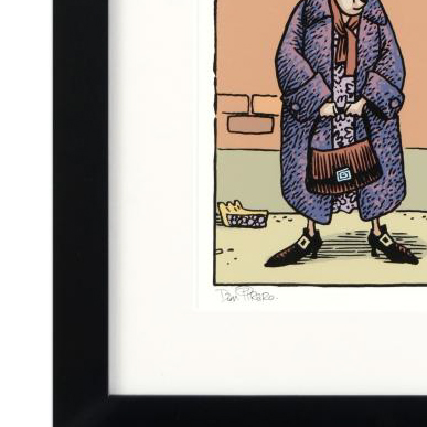 Bizarro! "Baggy Pants" Framed Limited Edition Giclée on Paper