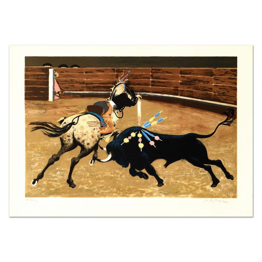 Boyle Limited Edition Lithograph "Bull Ring"