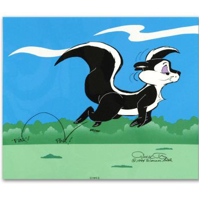 Chuck Jones "Le Pursuit" Numbered and Signed Animation Cel