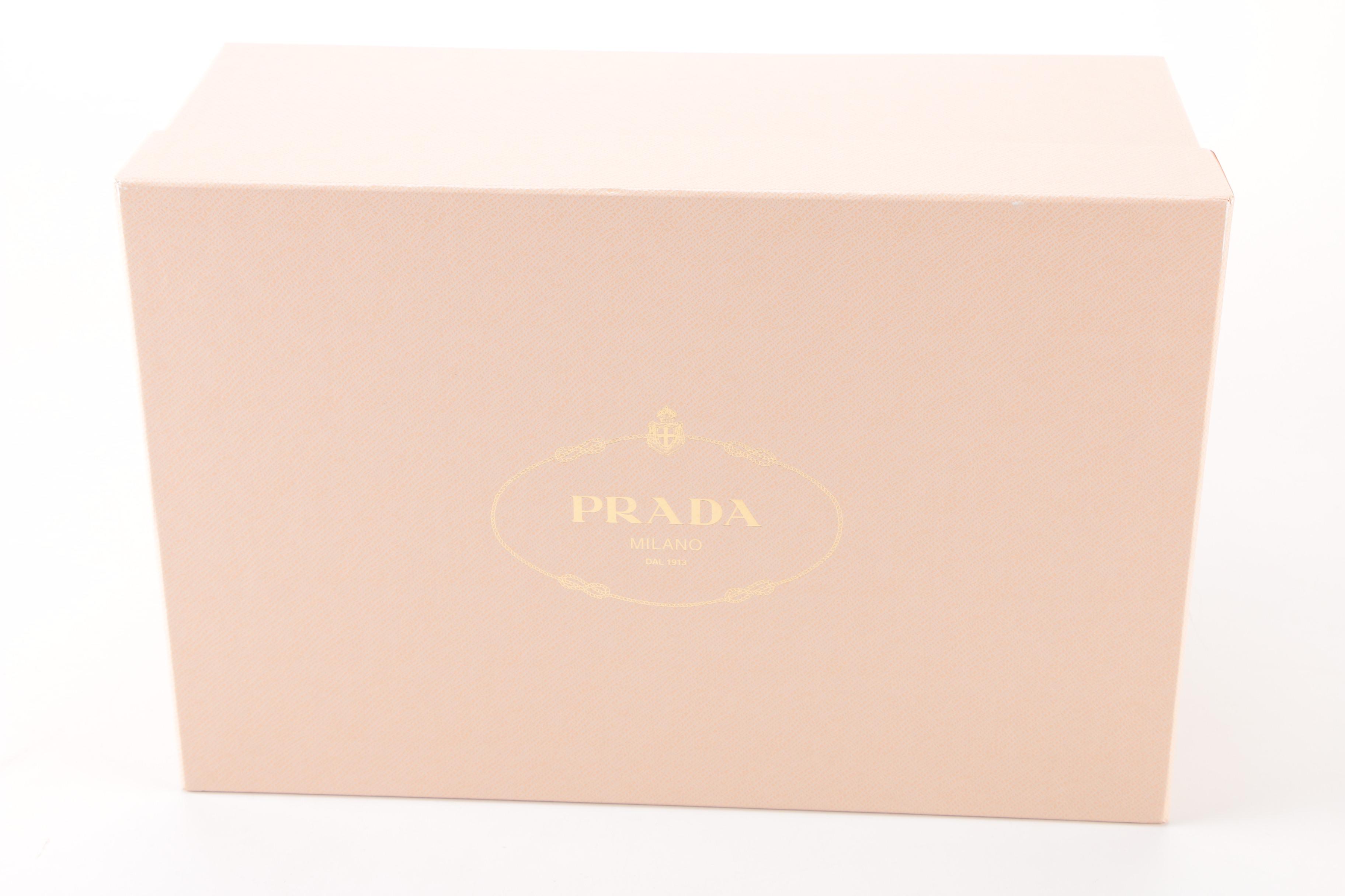 Prada Pattina Pitone Delave Python Handbag