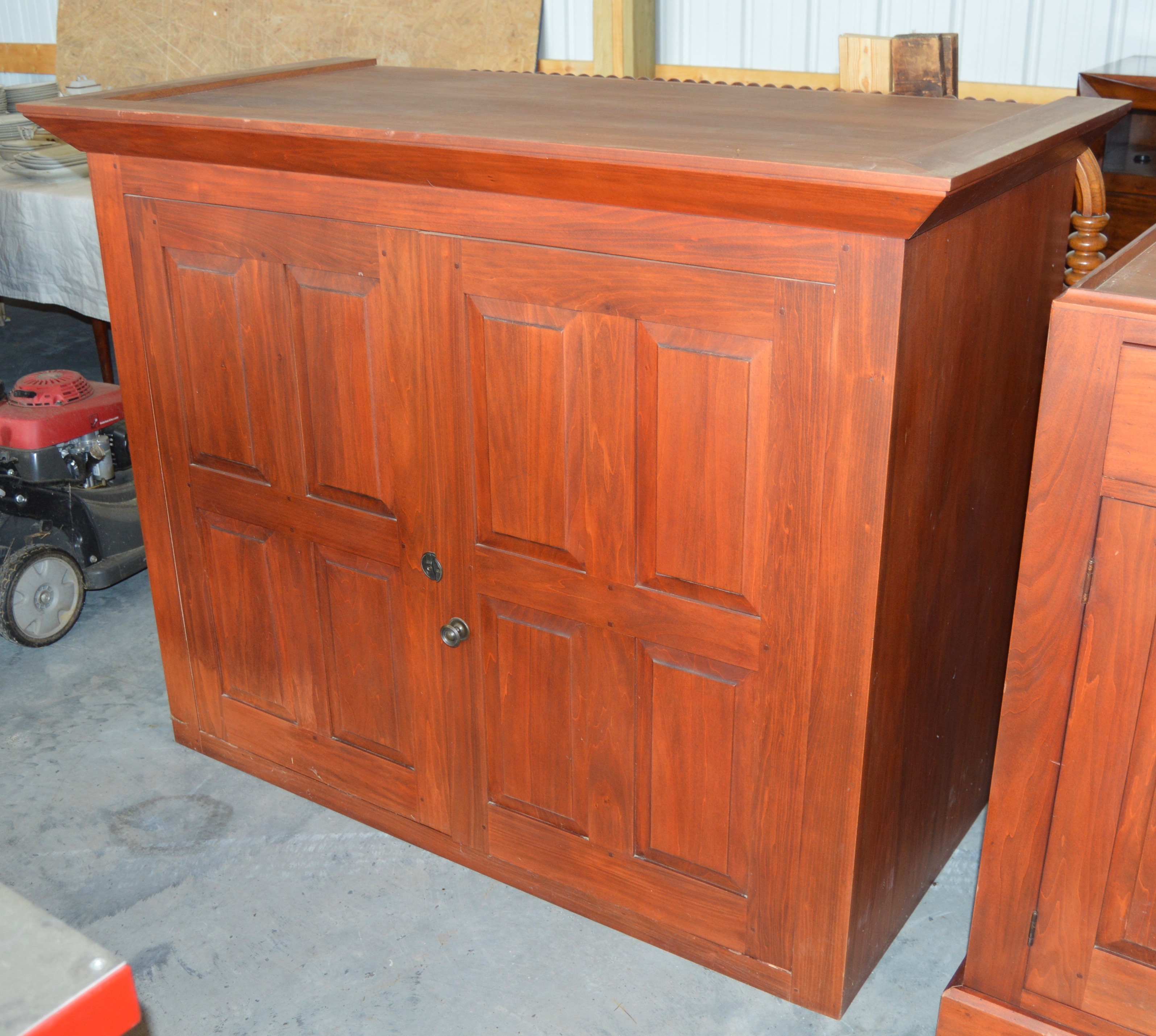 David T. Smith Custom-Made Storage Armoire