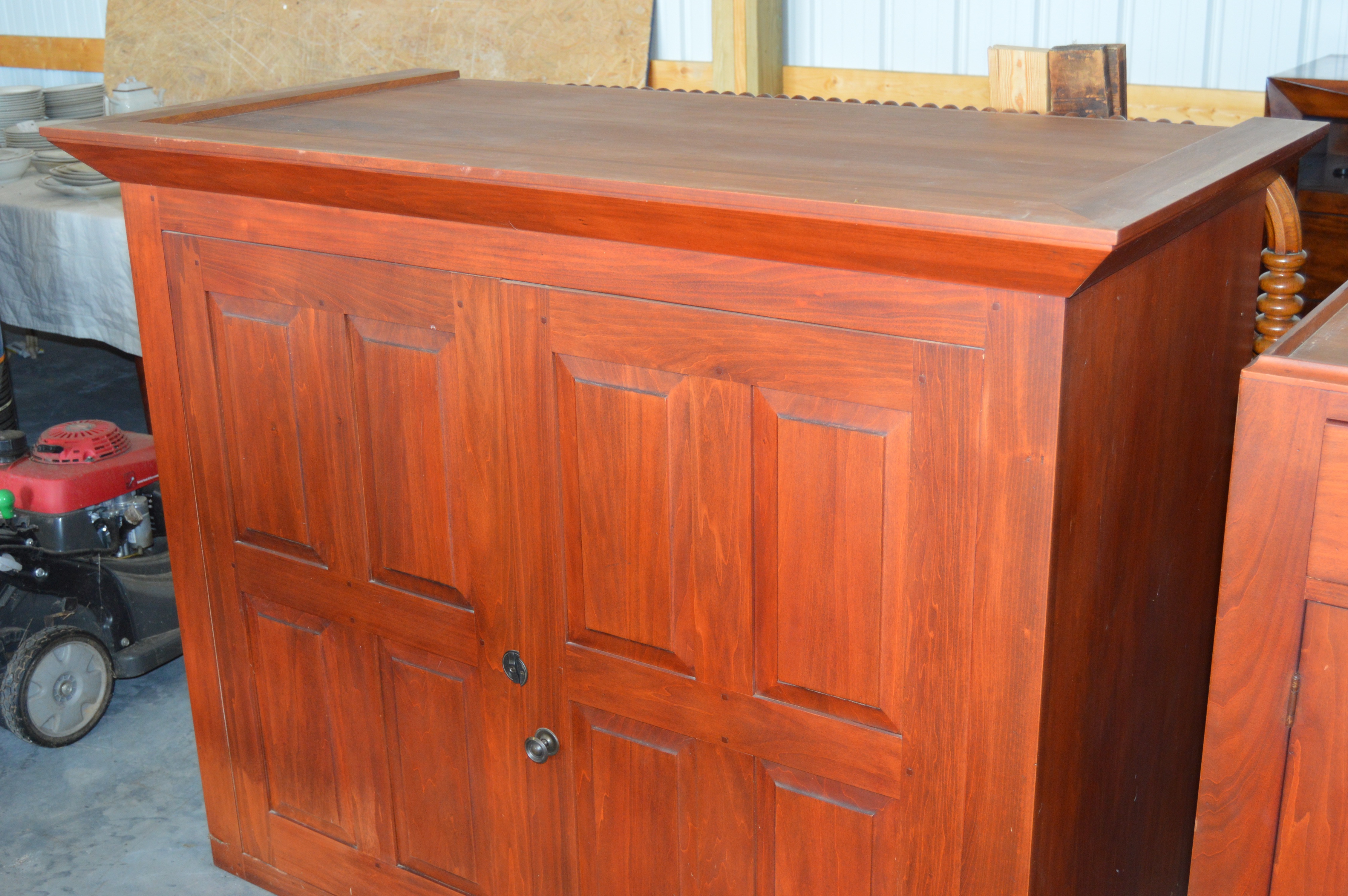 David T. Smith Custom-Made Storage Armoire