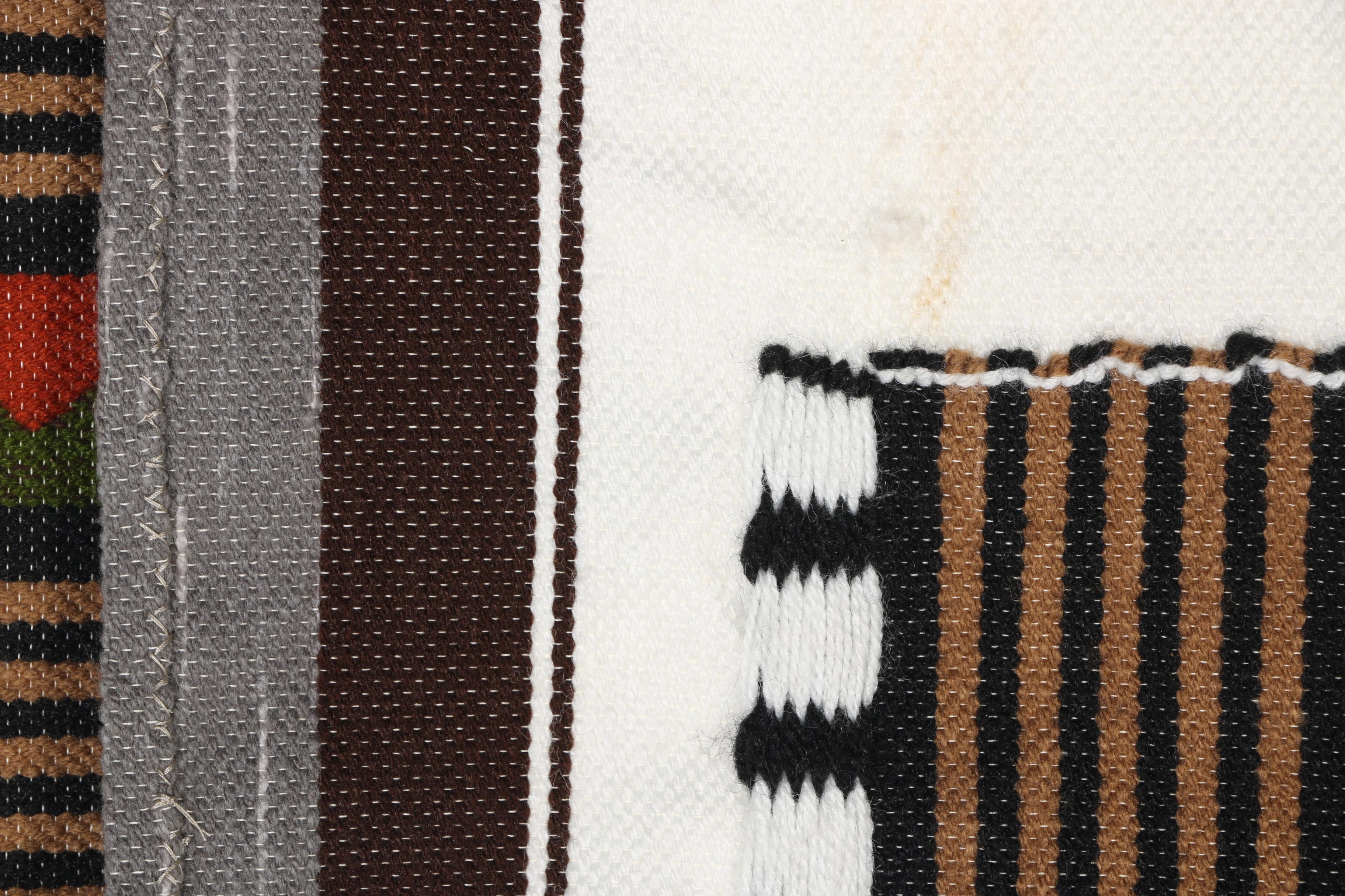 Handwoven South American Style Figurative Tapestry