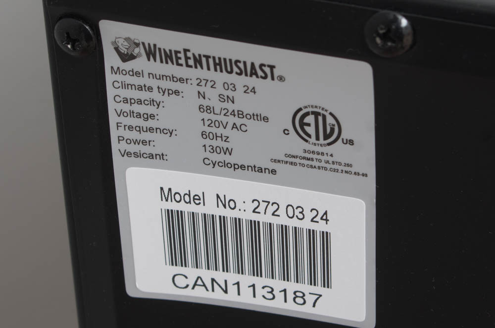 Wine Refrigerator from Wine Enthusiast