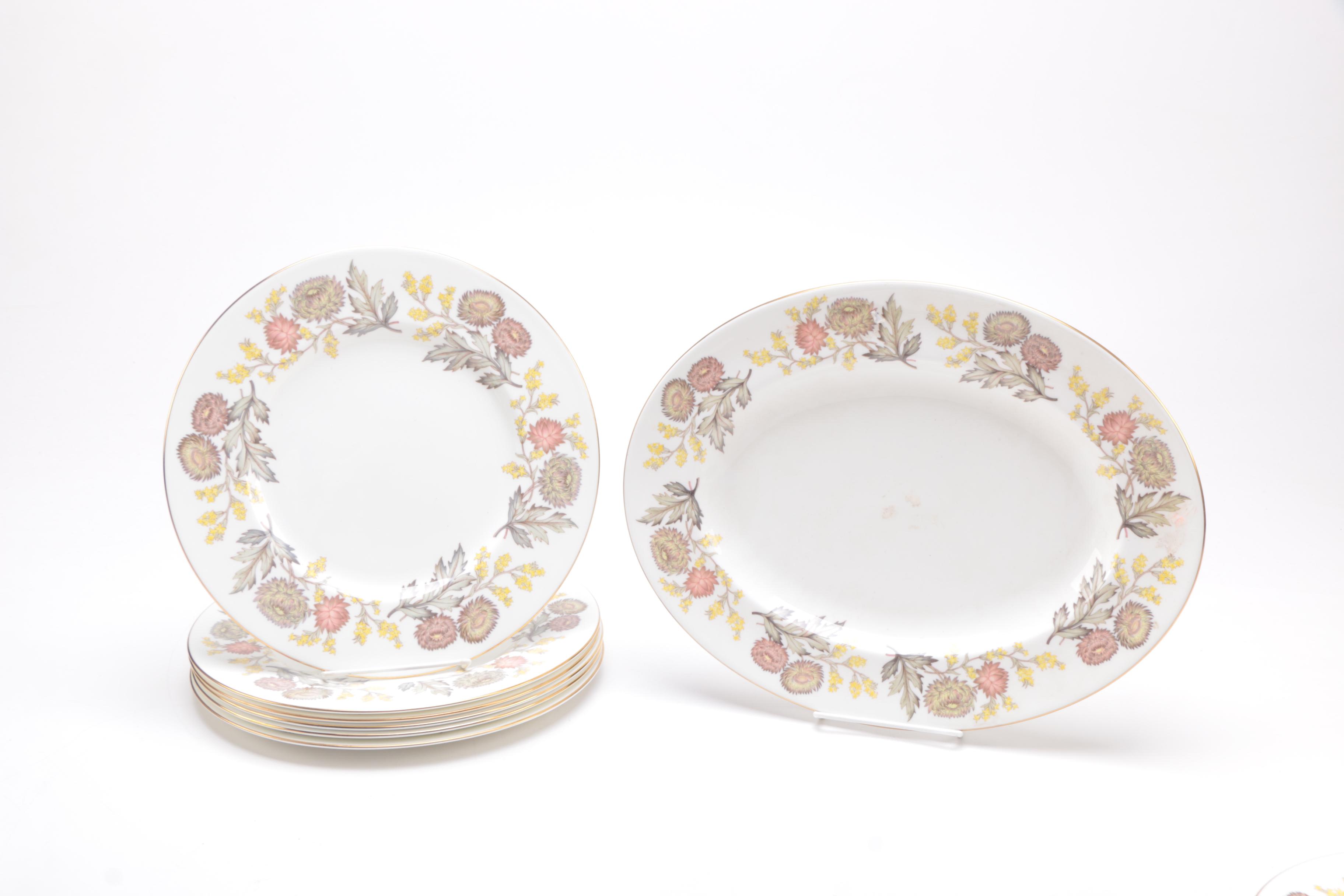Wedgwood Bone China "Lichfield" Service Circa 1953 - 1978