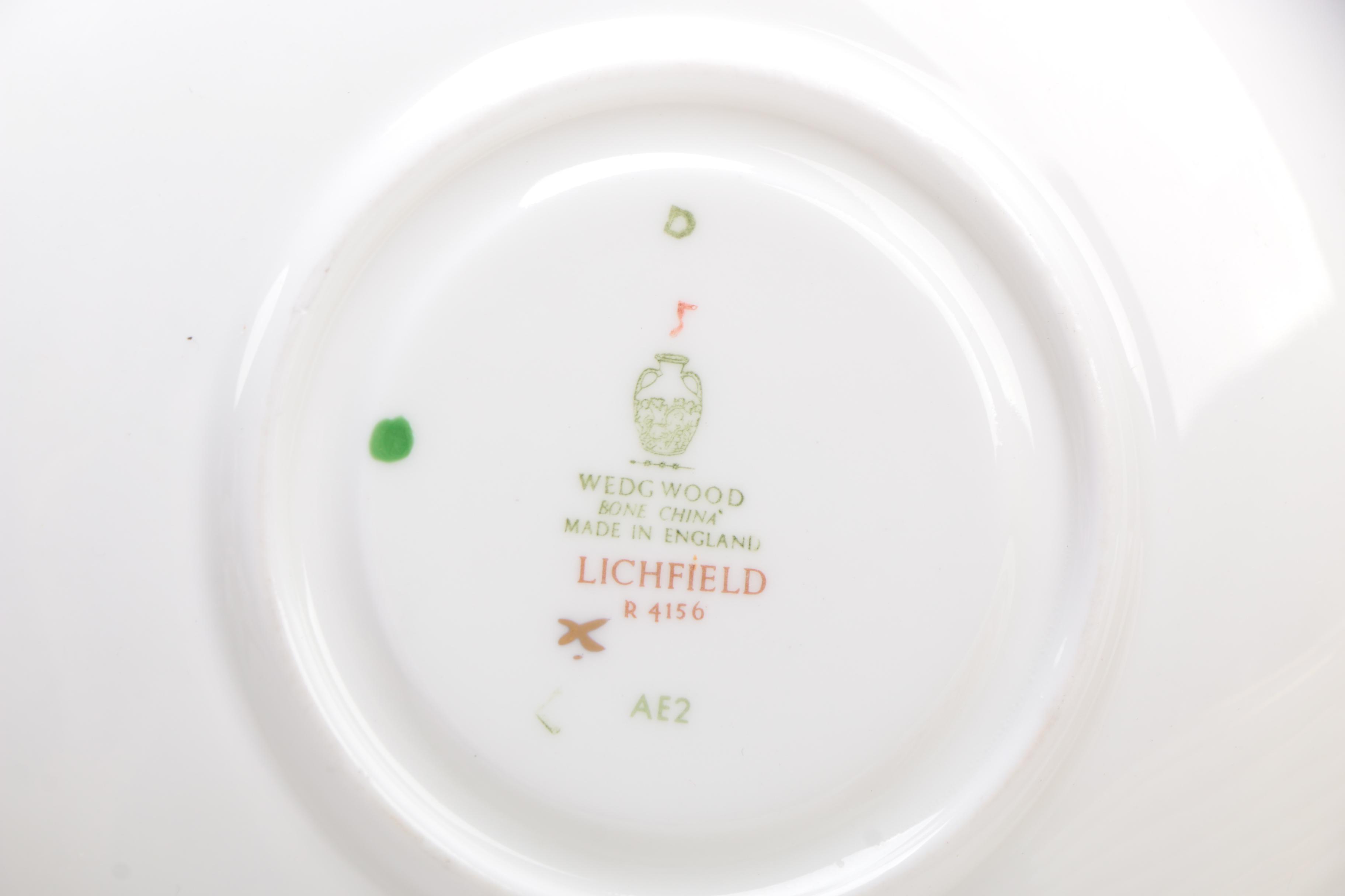 Wedgwood Bone China "Lichfield" Service Circa 1953 - 1978