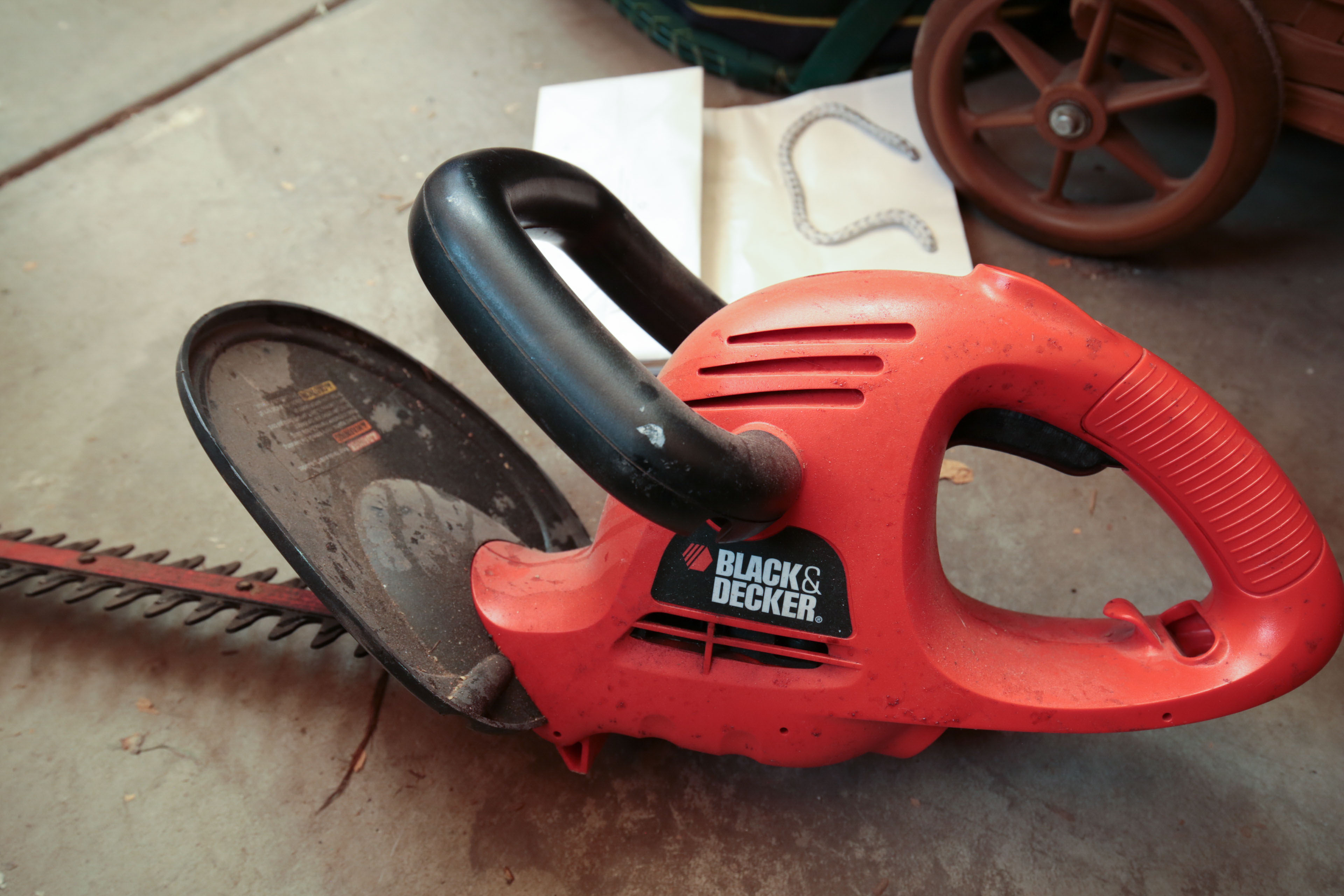 Black & Decker Hedge Trimmer and Flo Master Sprayer