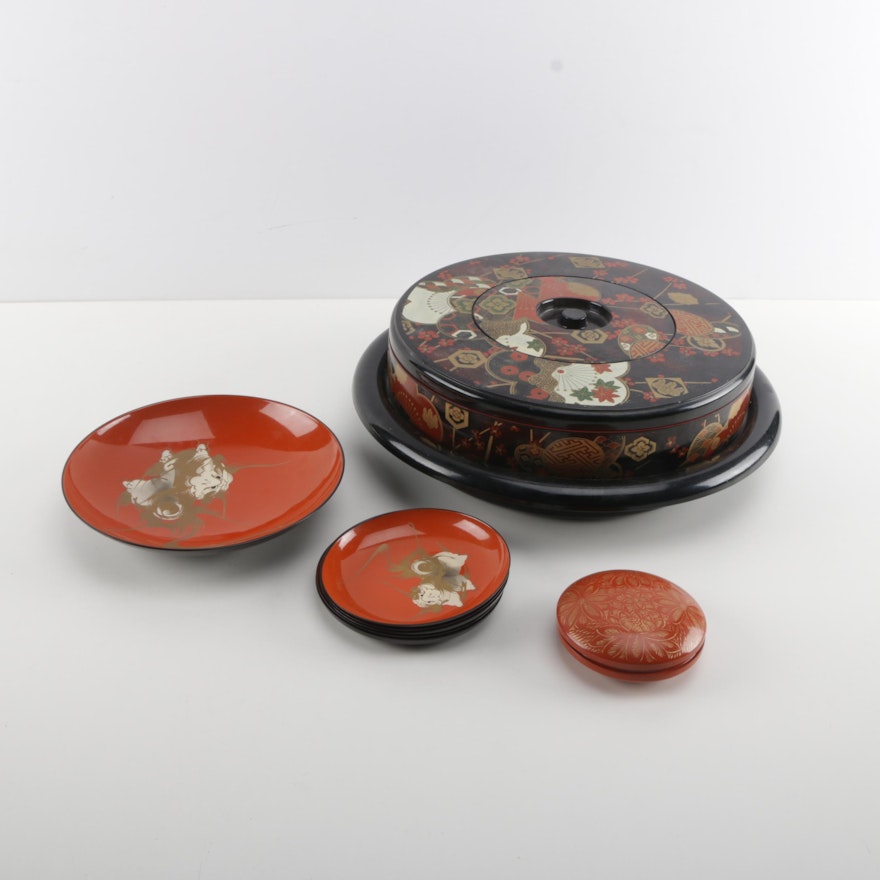 Japanese Lacquered Kitchenware