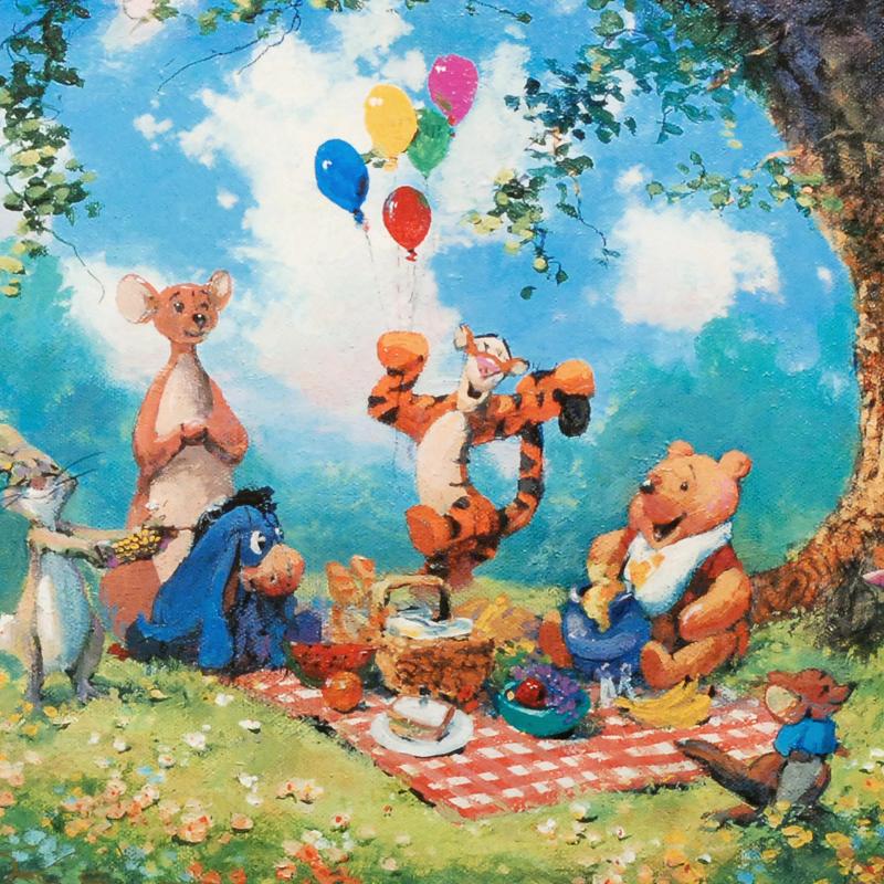 James Coleman Limited Edition Lithograph "Splendiferous Picnic"