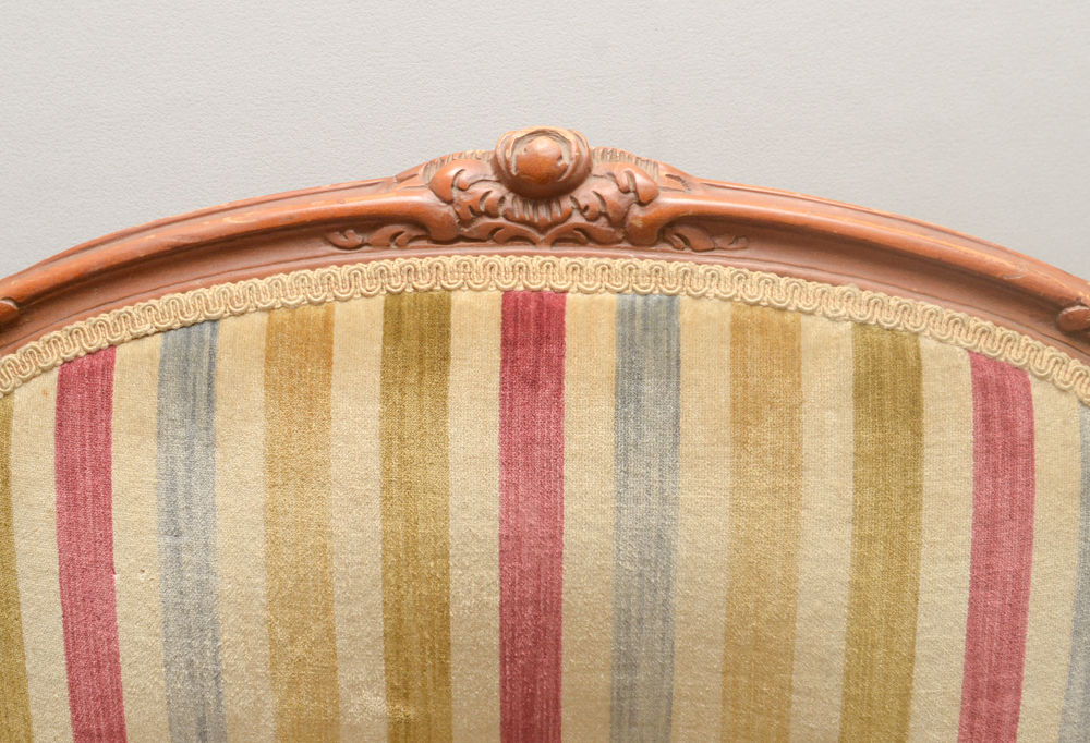 Provincial Louis XV Style Fauteuil