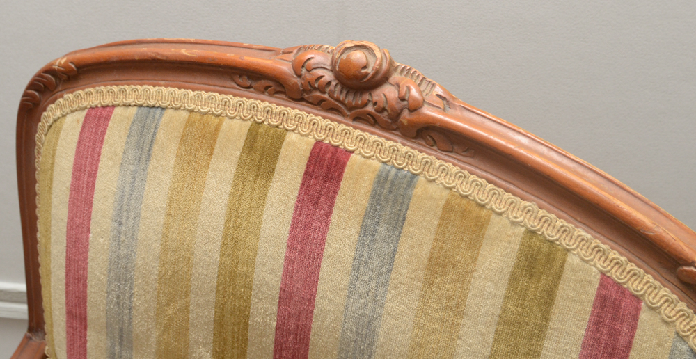 Provincial Louis XV Style Fauteuil