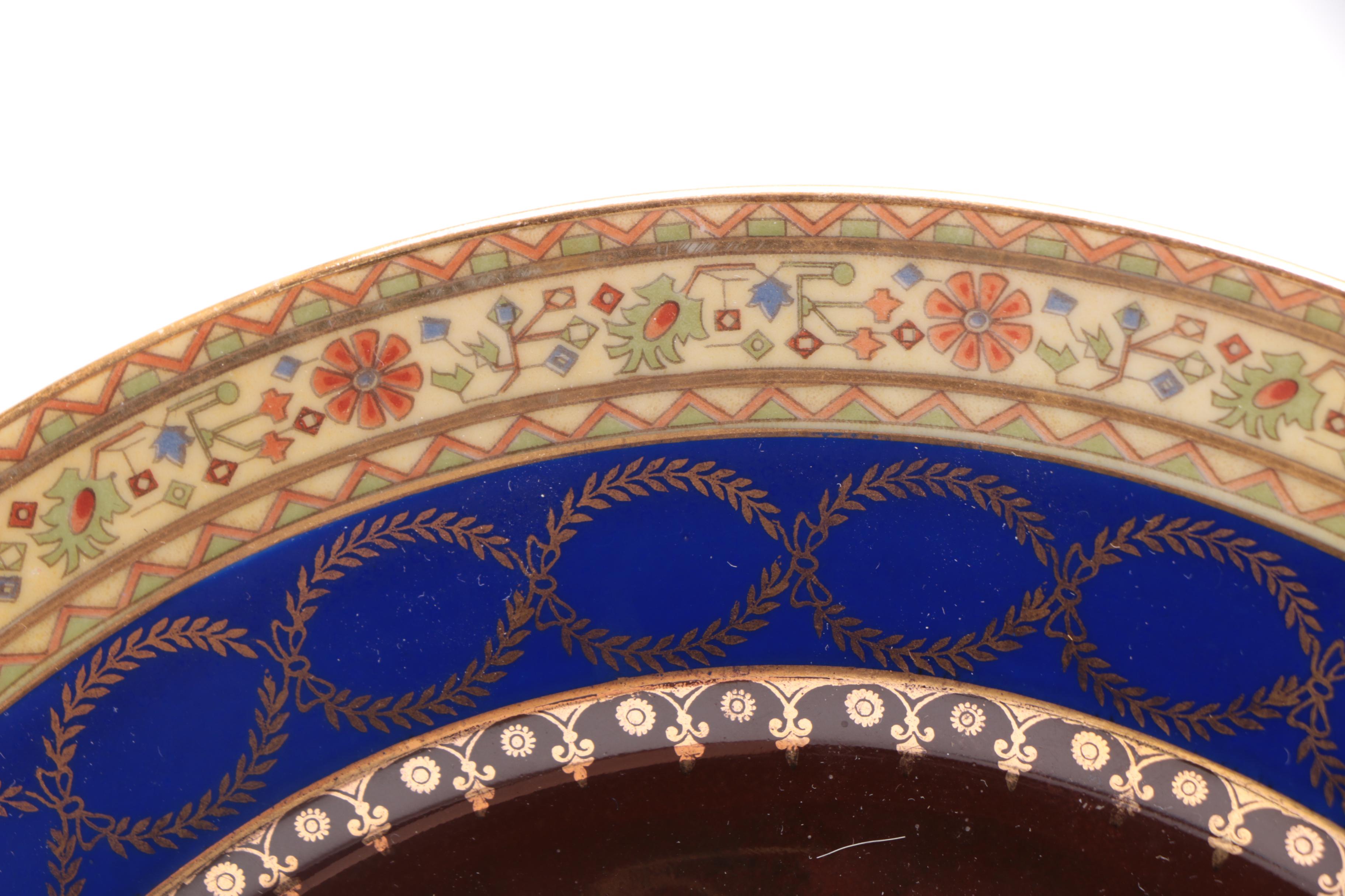 Friedrich Simon Carlsbad Royal Vienna Style Plate