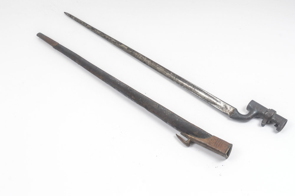 British Pattern 1876 Martini-Henry Socket Bayonet and Scabbard