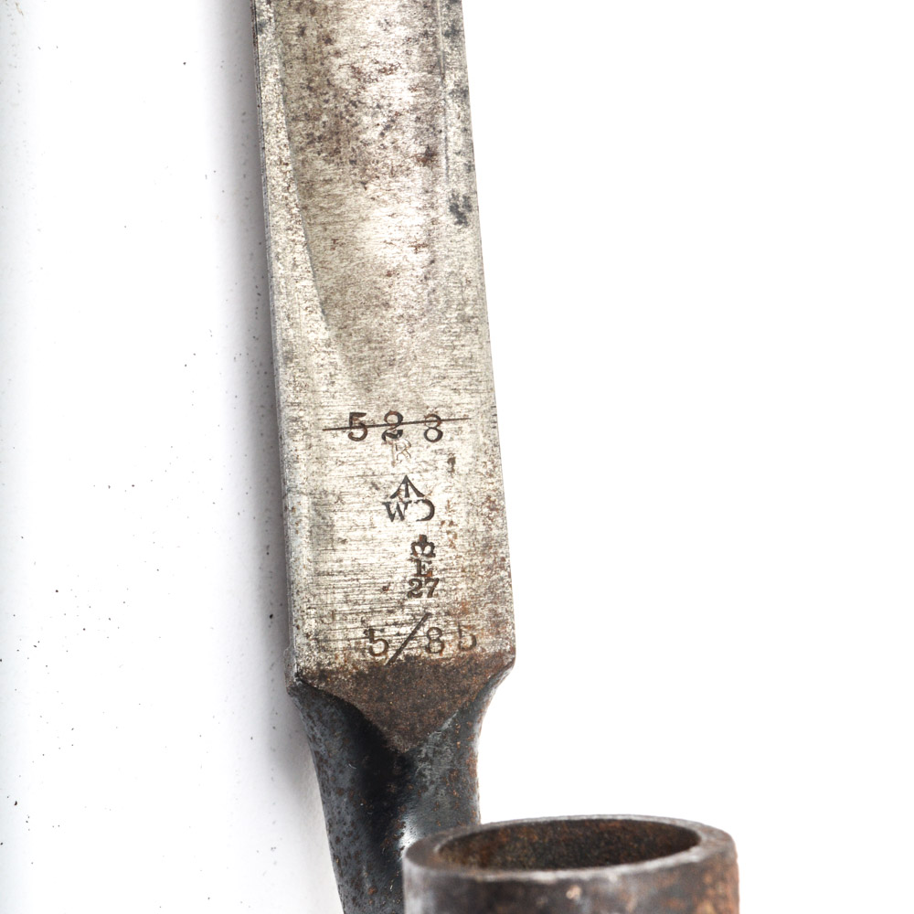 British Pattern 1876 Martini-Henry Socket Bayonet and Scabbard