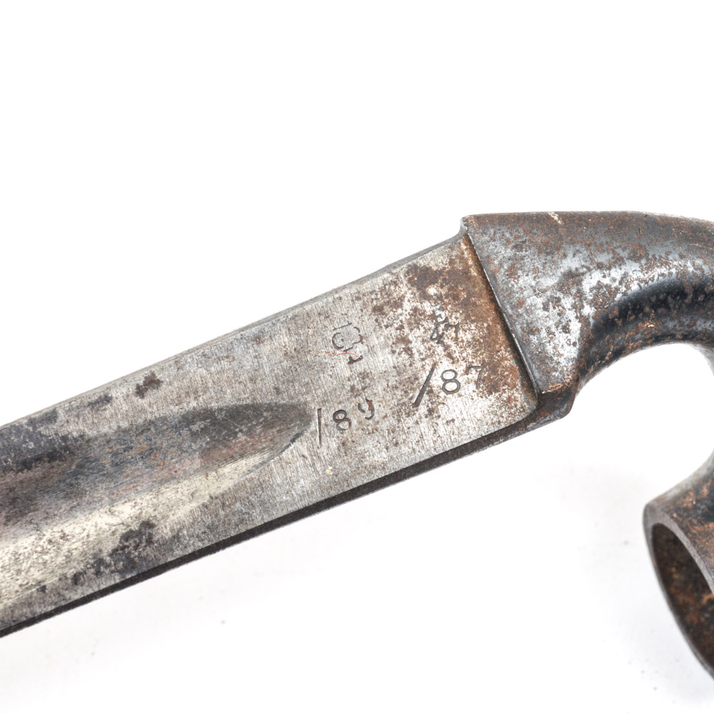 British Pattern 1876 Martini-Henry Socket Bayonet and Scabbard