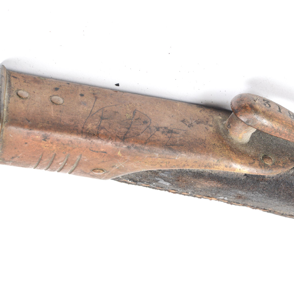 British Pattern 1876 Martini-Henry Socket Bayonet and Scabbard