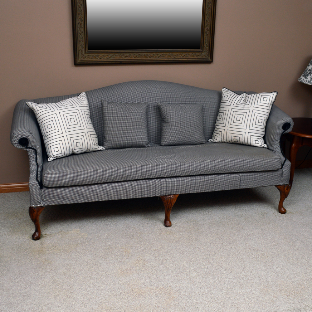 Queen Anne Style Sofa by Bassett