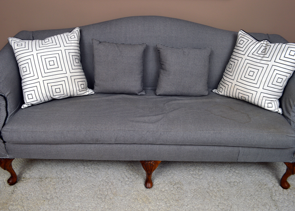 Queen Anne Style Sofa by Bassett