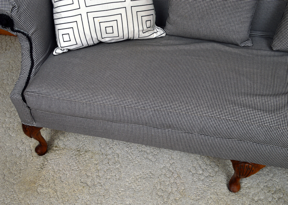 Queen Anne Style Sofa by Bassett