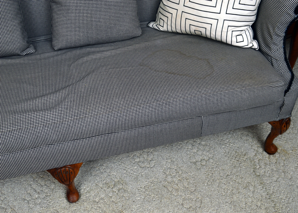 Queen Anne Style Sofa by Bassett