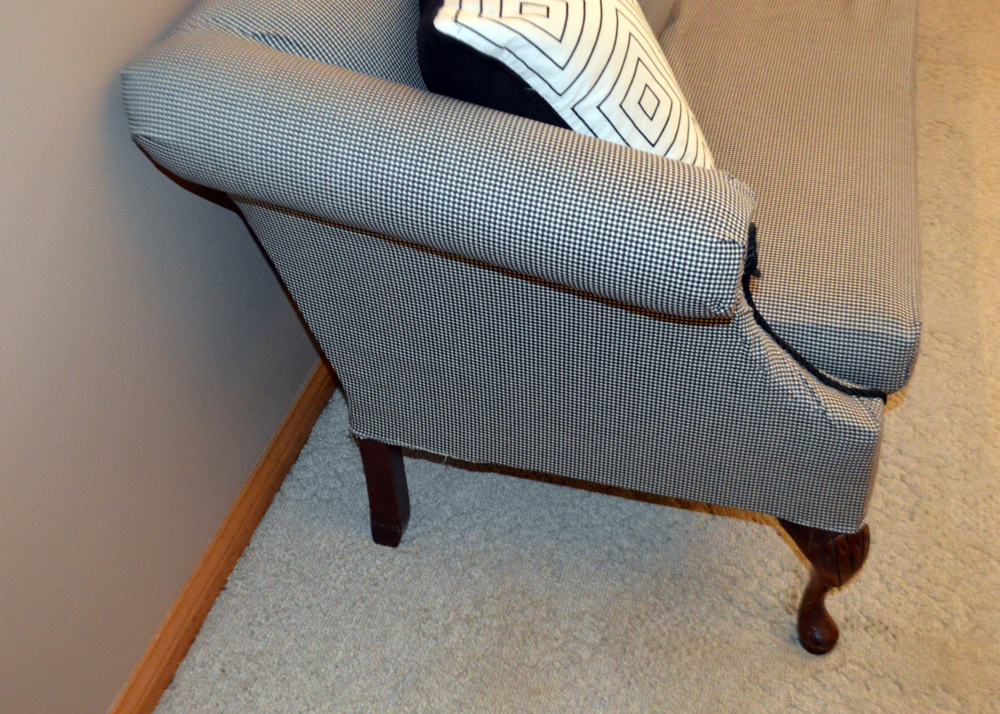 Queen Anne Style Sofa by Bassett