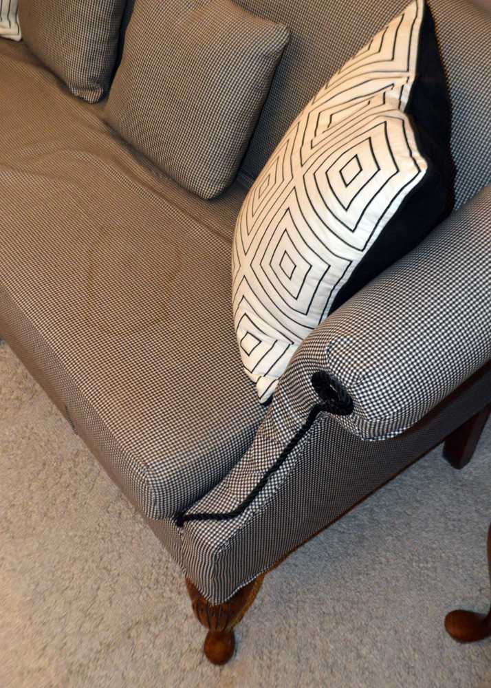 Queen Anne Style Sofa by Bassett