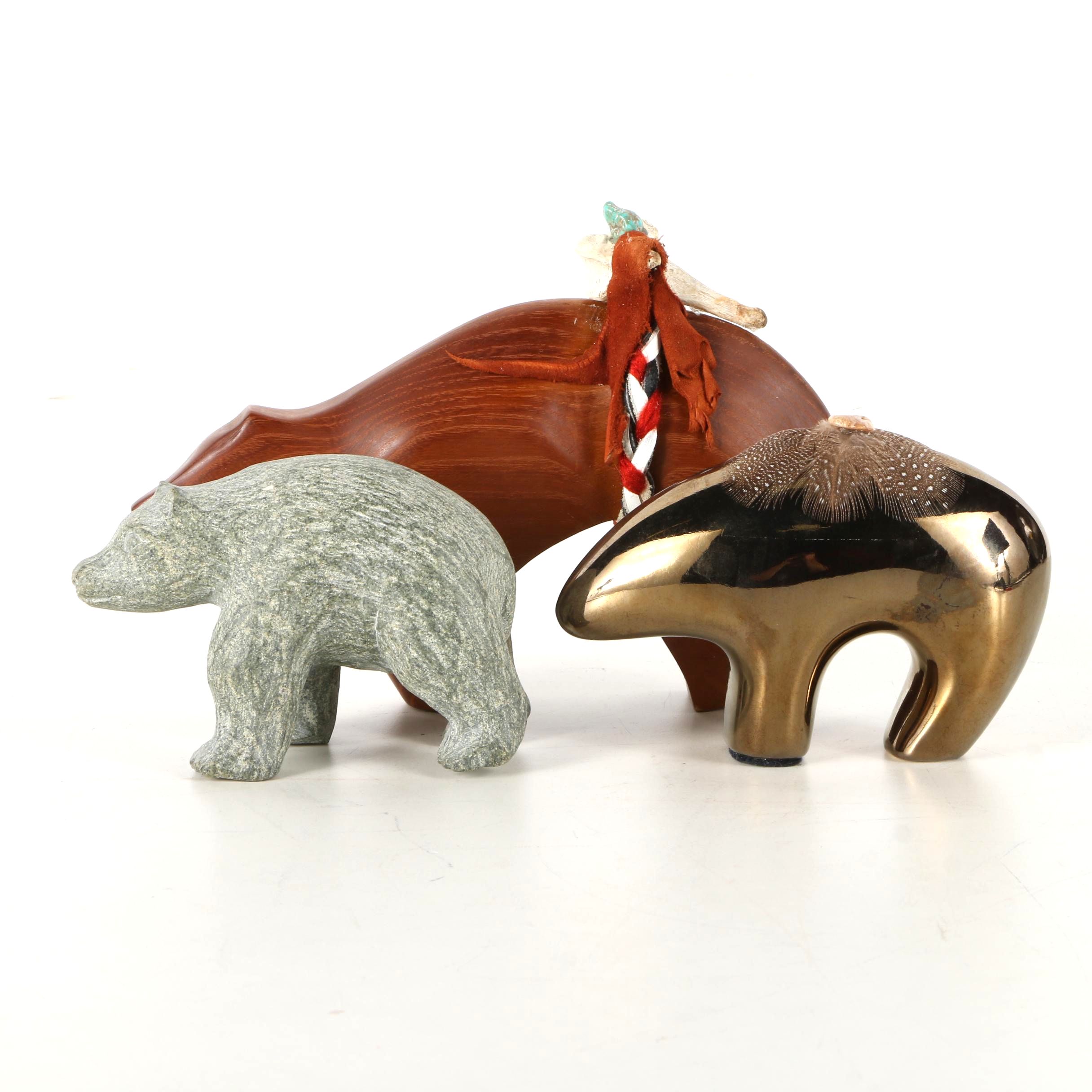 Hand Crafted Bear Fetishes