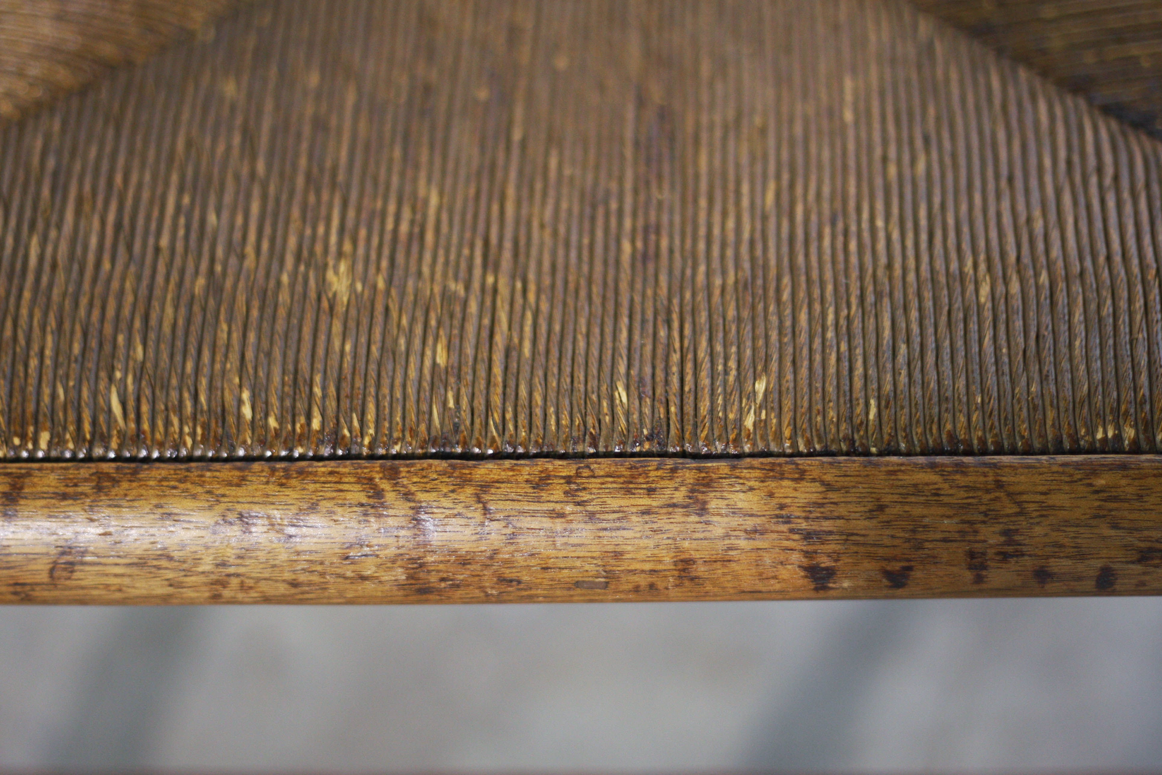 Vintage Fiddleback Armchair