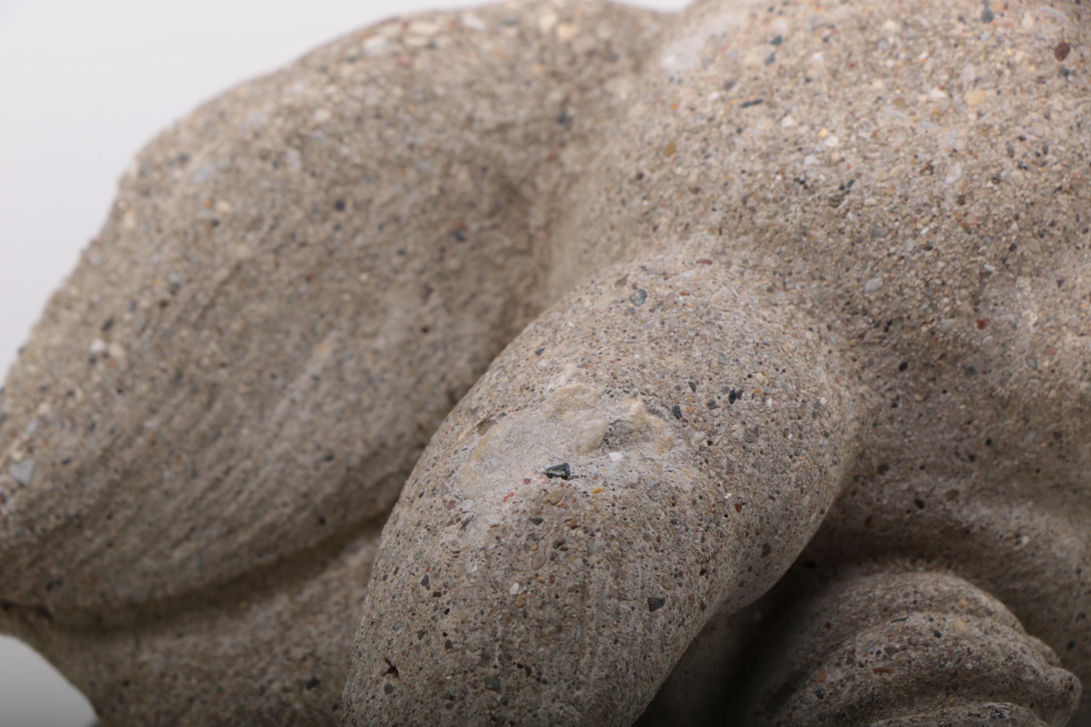 Concrete Rabbit Garden Statue