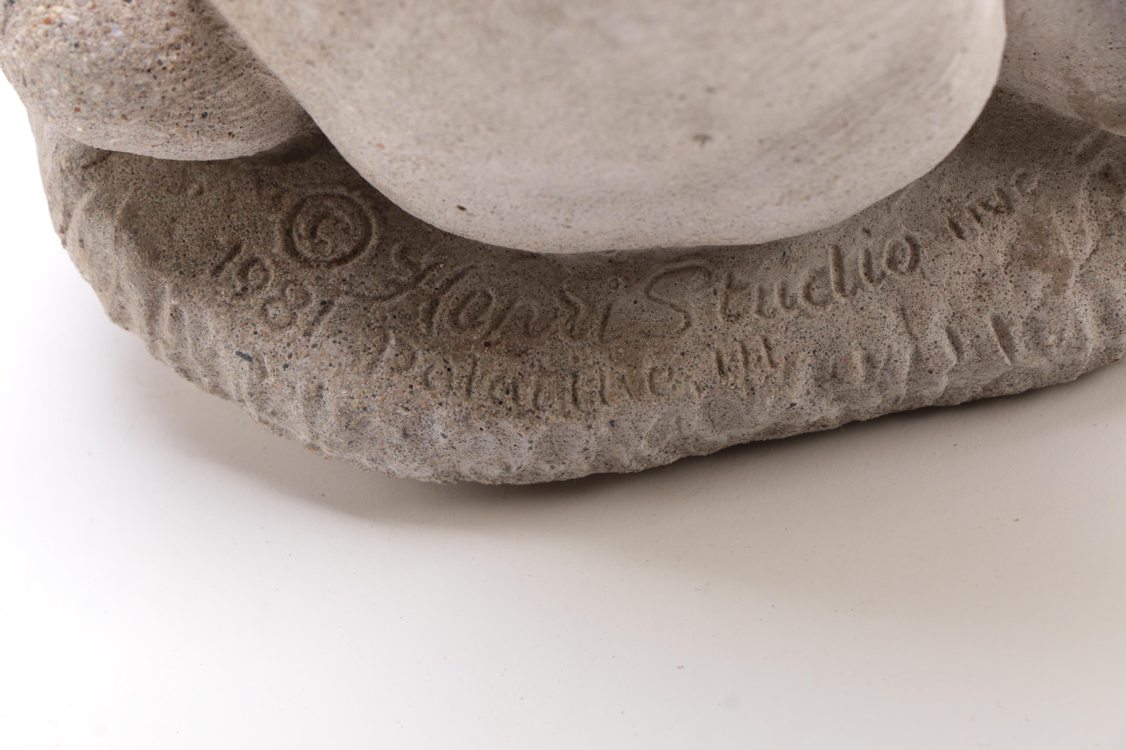 Concrete Rabbit Garden Statue