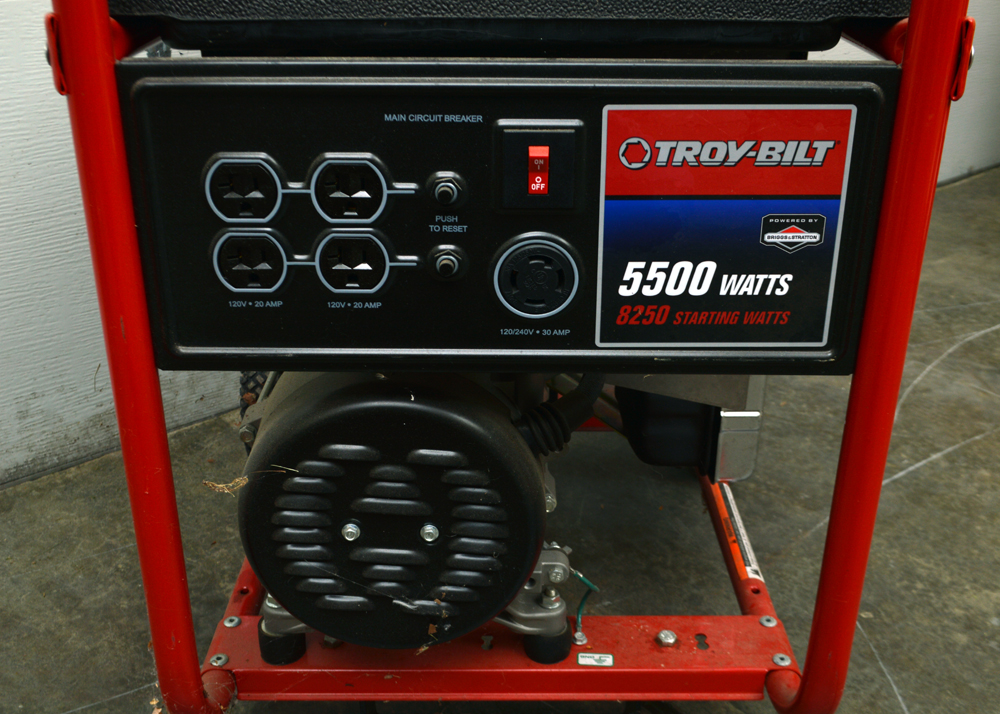 Troy Bilt 5500 Watt Generator