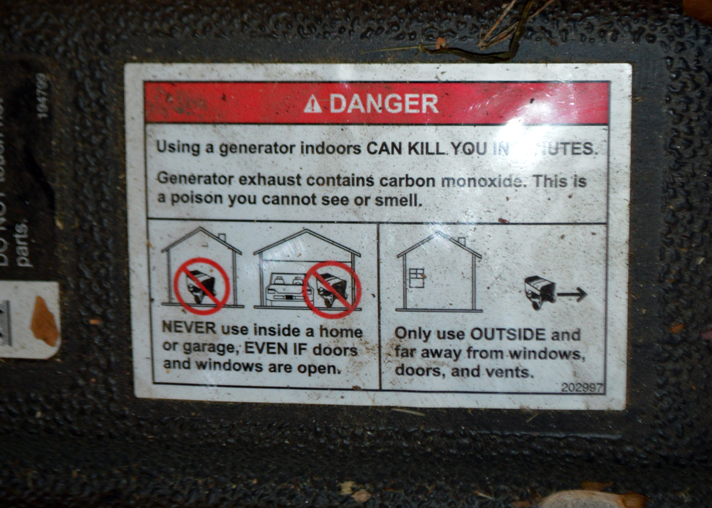 Troy Bilt 5500 Watt Generator