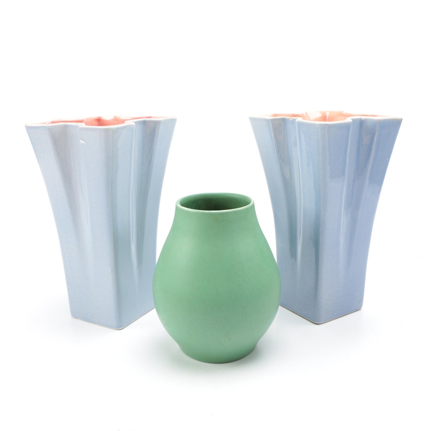 Red Wing Ceramic Vases